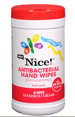 40 сухой обтирает для противобактериологической руки обтирает нюх изготовителя Hypoallergenic свежий