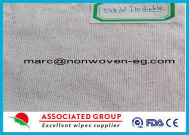 100% Flsuahable Dispersable Spun Bonded Non Woven Fabric 55gsm